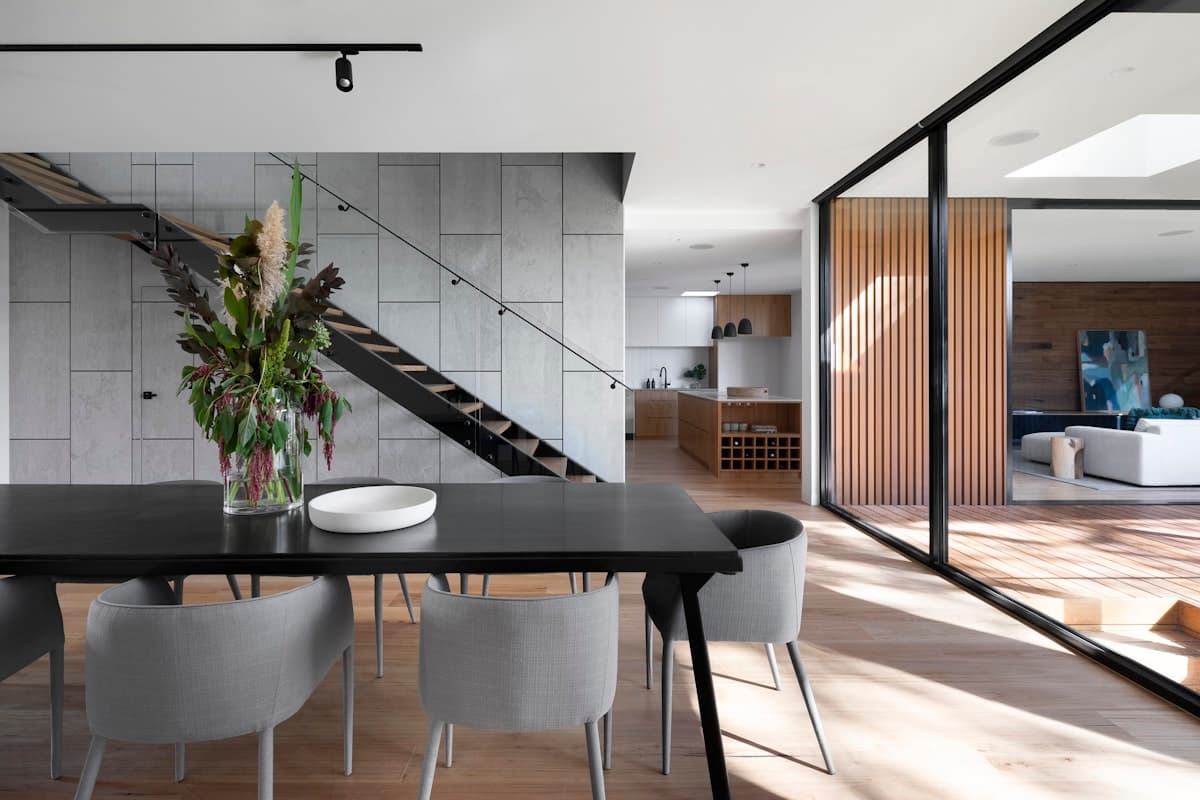 Contemporary residential interior, representative imagery